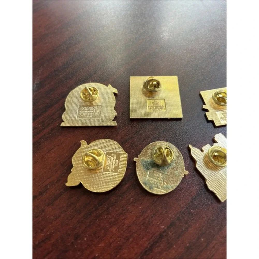 Lot Of 10‎ AT&T Pioneers BellSouth Telephone Company Lapel Hat Pins Z6